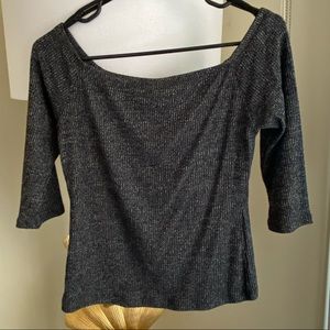 Off the shoulder sweater